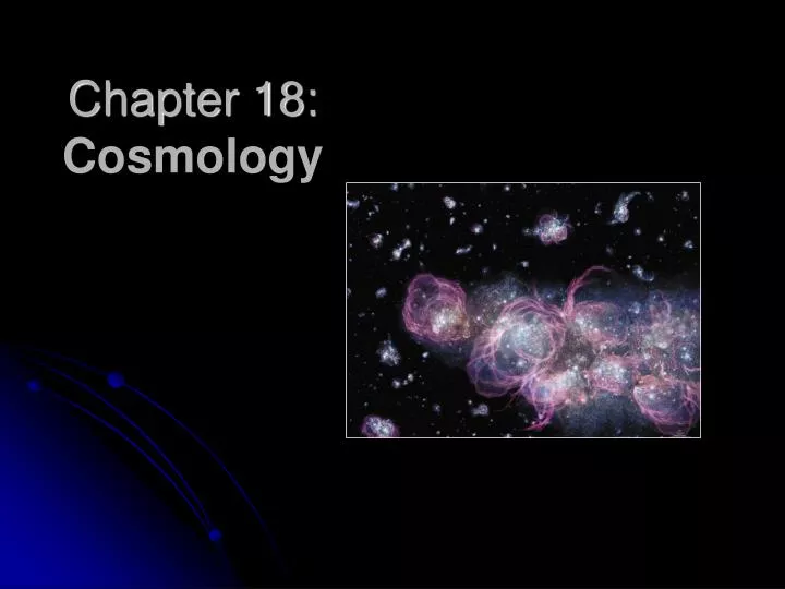 chapter 18 cosmology