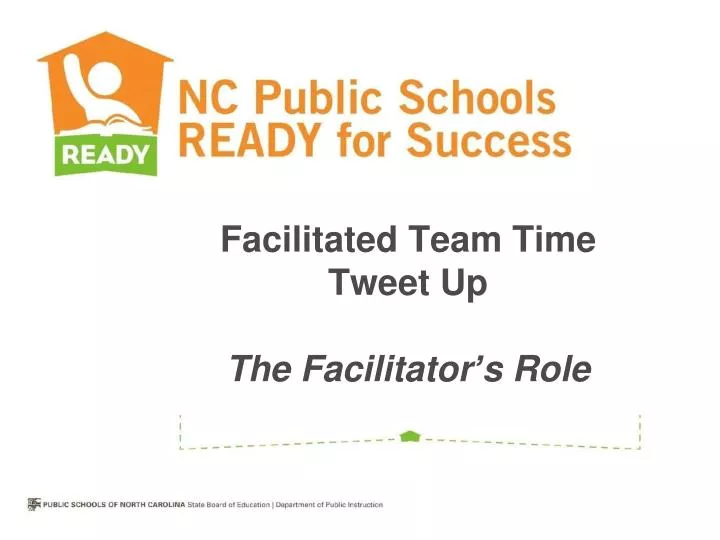 facilitated team time tweet up the facilitator s role