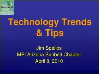 Technology Trends &amp; Tips