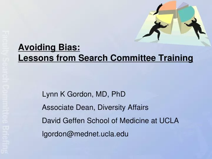 avoiding bias lessons from search committee training