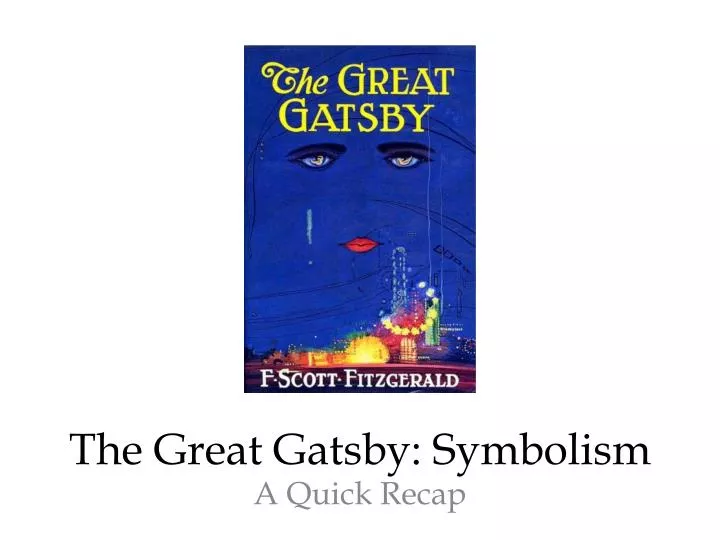 the great gatsby symbolism