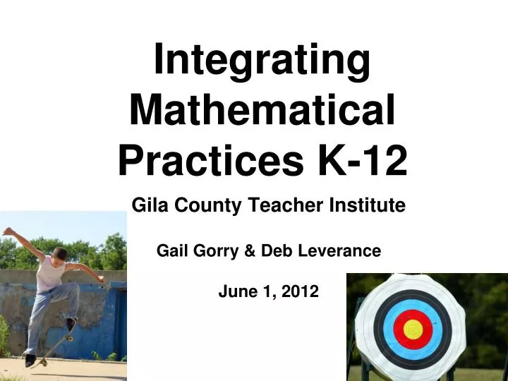 integrating mathematical practices k 12