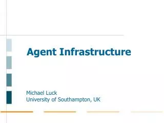 Agent Infrastructure