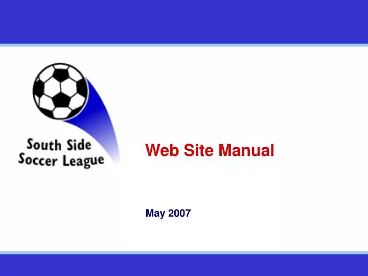 web site manual