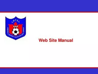 Web Site Manual