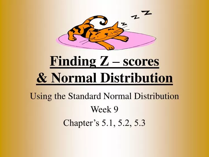finding z scores normal distribution