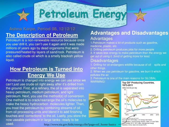 petroleum energy