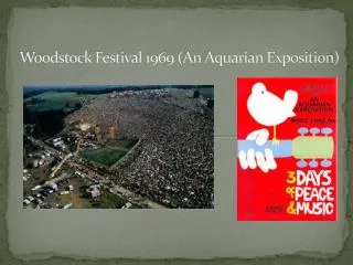 Woodstock Festival 1969 (An Aquarian Exposition)