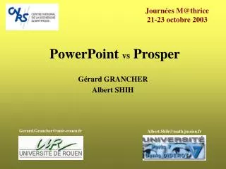powerpoint vs prosper