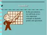 Gender - slide 1