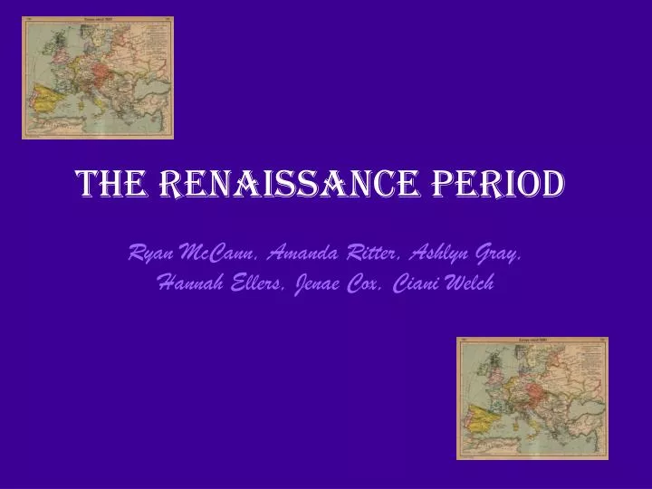 the renaissance period