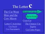 The Letter c - slide 1