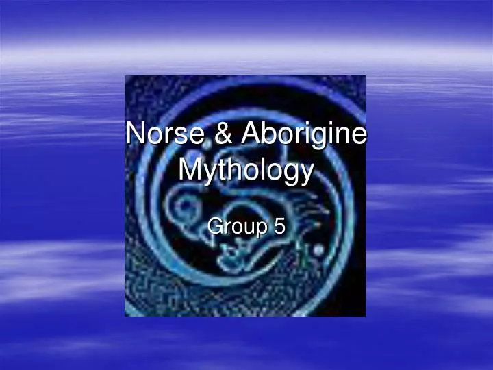 norse aborigine mythology