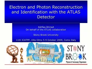Electron and Photon Reconstruction and Identification with the ATLAS Detector