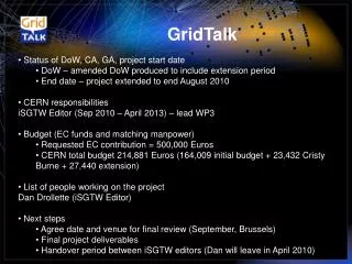 GridTalk