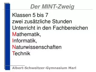 der mint zweig