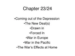 Chapter 23/24