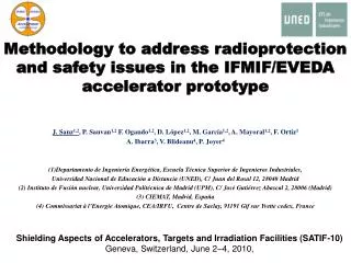 Methodology to address radioprotection and safety issues in the IFMIF/EVEDA accelerator prototype