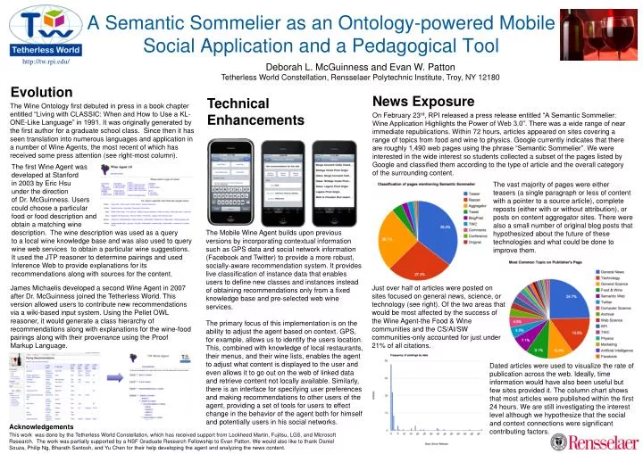 a semantic sommelier as an ontology powered mobile social application and a pedagogical tool
