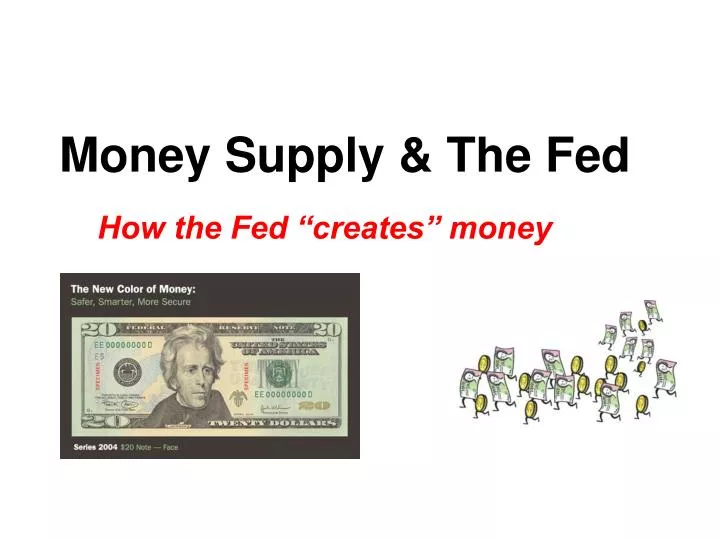 money supply the fed
