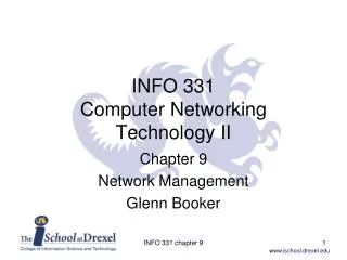 INFO 331 Computer Networking Technology II