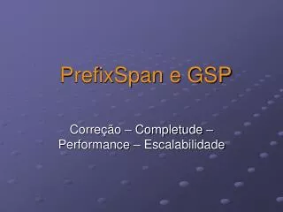prefixspan e gsp
