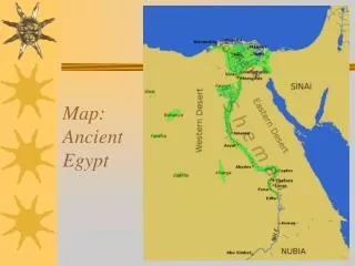 Map: Ancient Egypt