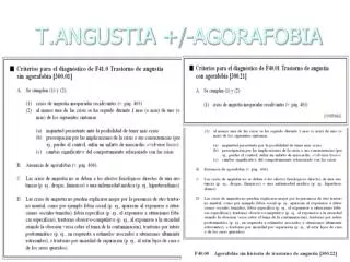 t angustia agorafobia