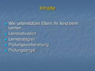 inhalte