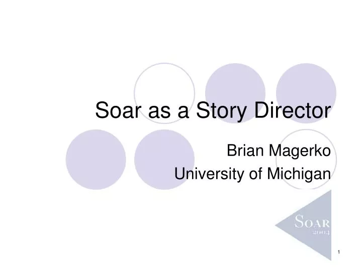 soar as a story director