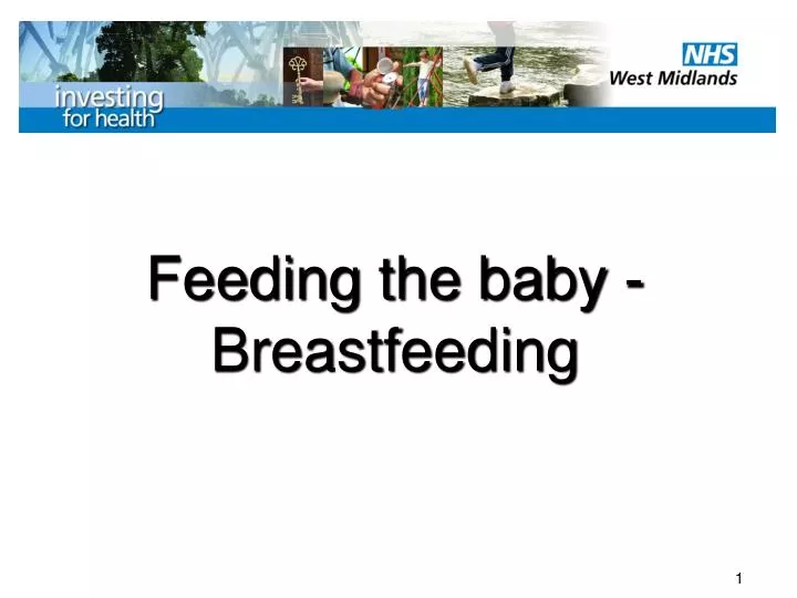 feeding the baby breastfeeding