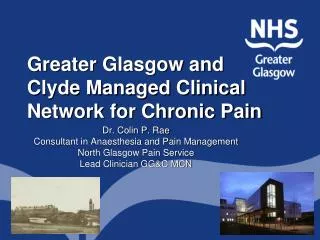 Greater Glasgow and Clyde Managed Clinical Network for Chronic Pain