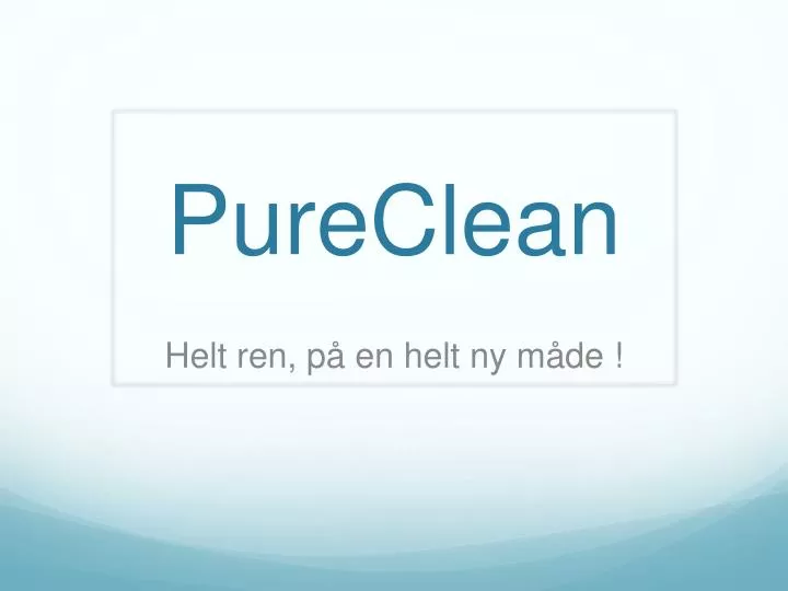 pureclean