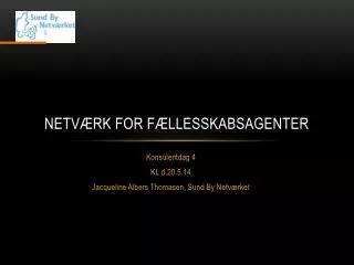 netv rk for f llesskabsagenter