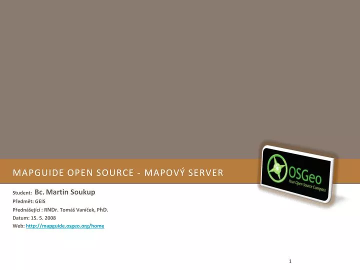 mapguide open source mapov server