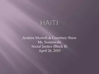 Haiti