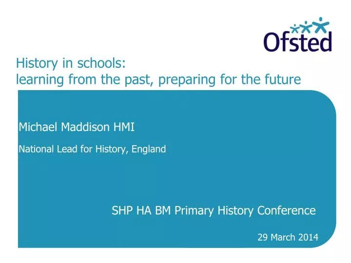 history in schools learning from the past preparing for the future