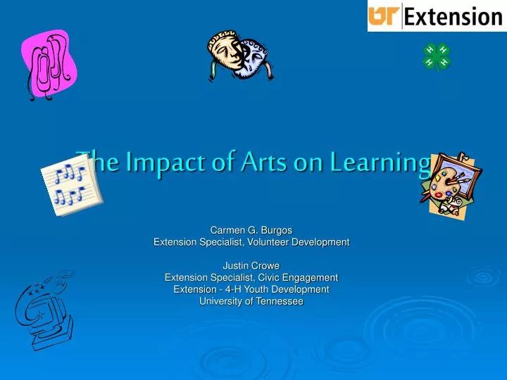 the impact of arts on learning