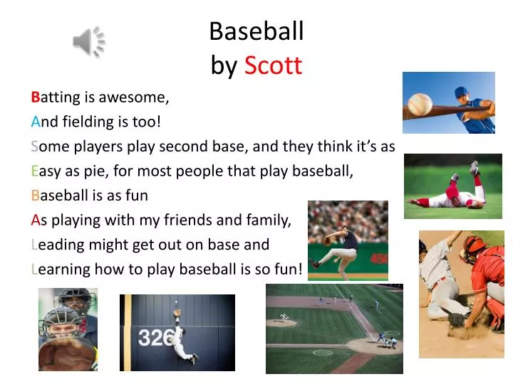 baseball by scott