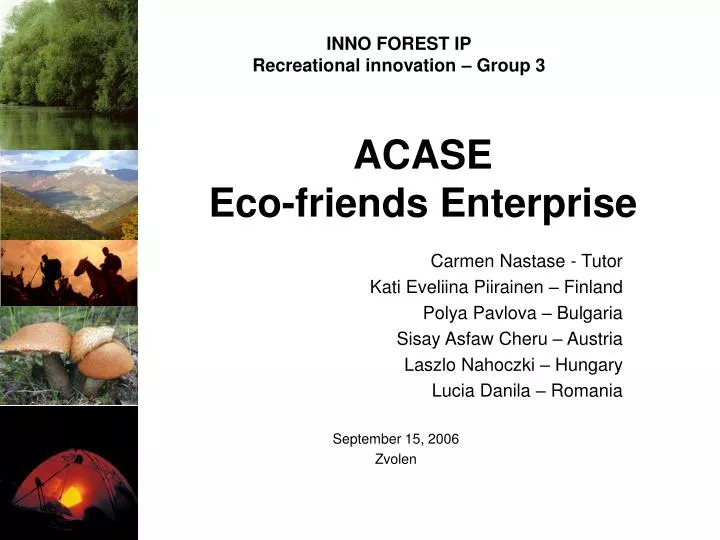 acase eco friends enterprise