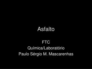asfalto