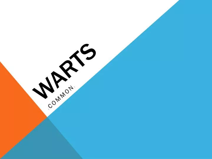 warts