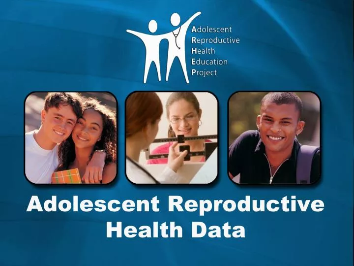 adolescent reproductive health data