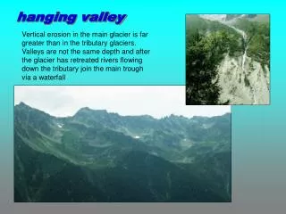 hanging valley