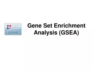 Gene Set Enrichment Analysis (GSEA)