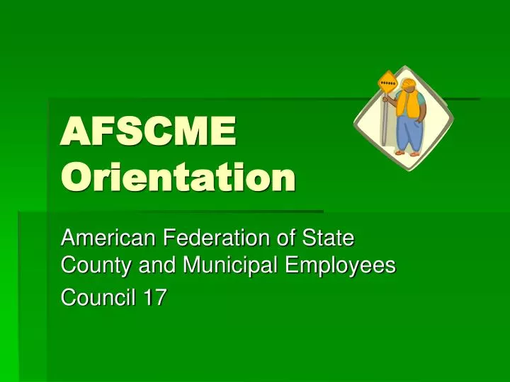 afscme orientation