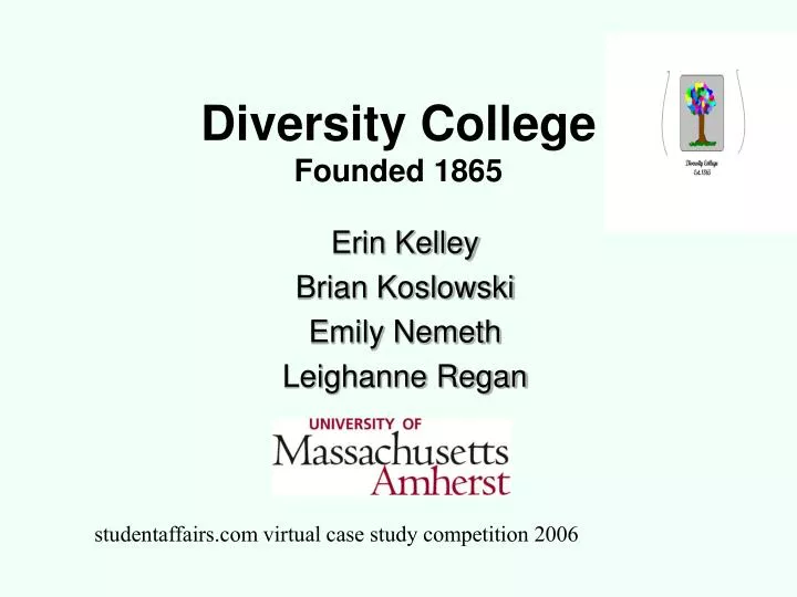 diversity college founded 1865