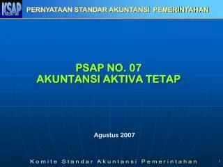 psap no 07 akuntansi aktiva tetap