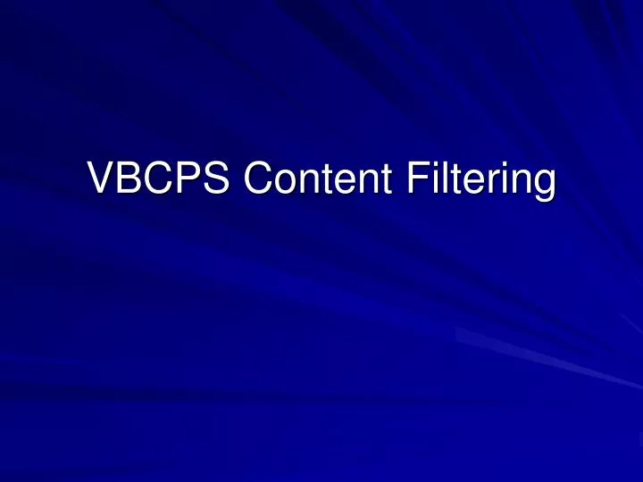 vbcps content filtering