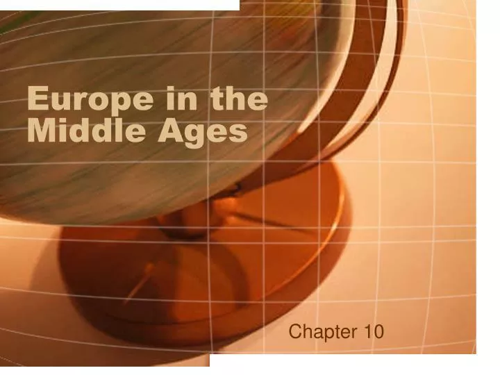 europe in the middle ages